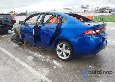 2014 Dodge Dart Gt из США, поврежденный, VIN 1C3CDFEB2ED833267